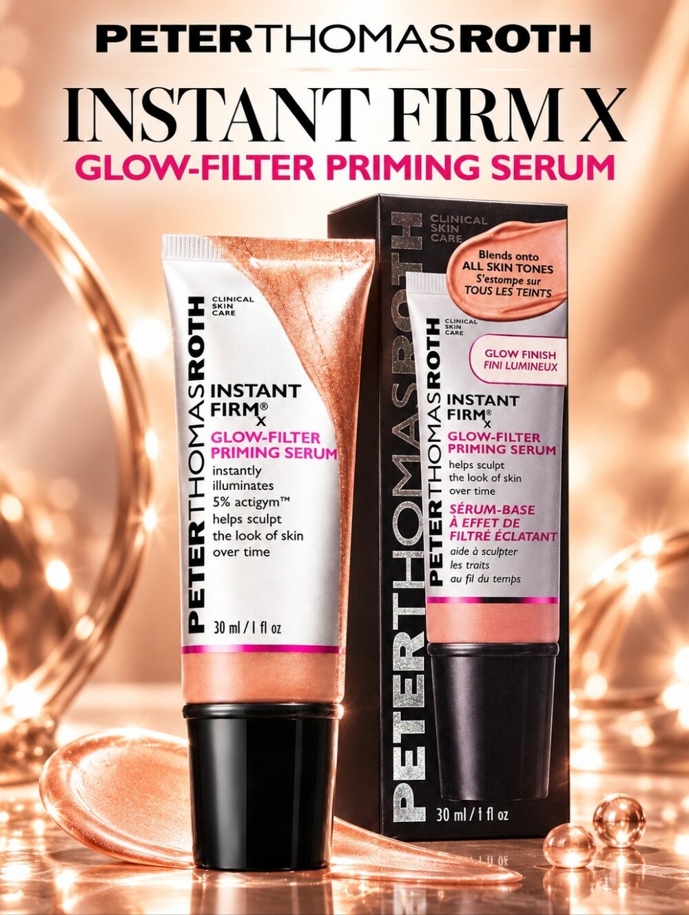 Peter Thomas Roth Instant FirmX Glow-Filter Priming Serum